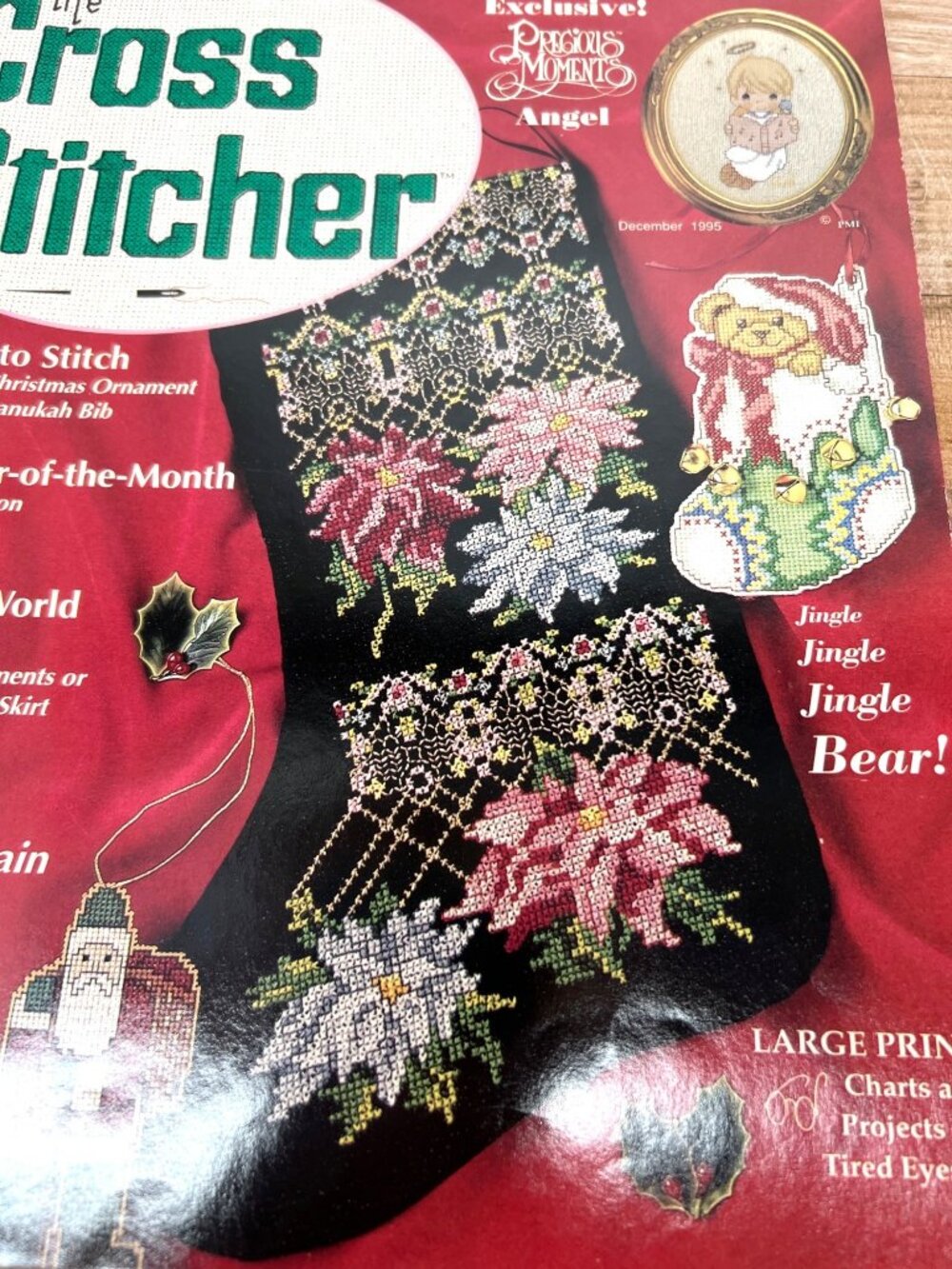 CHRISTMAS THE CROSS STITCHER MAGAZINE CROSS STITCH PATTERNS